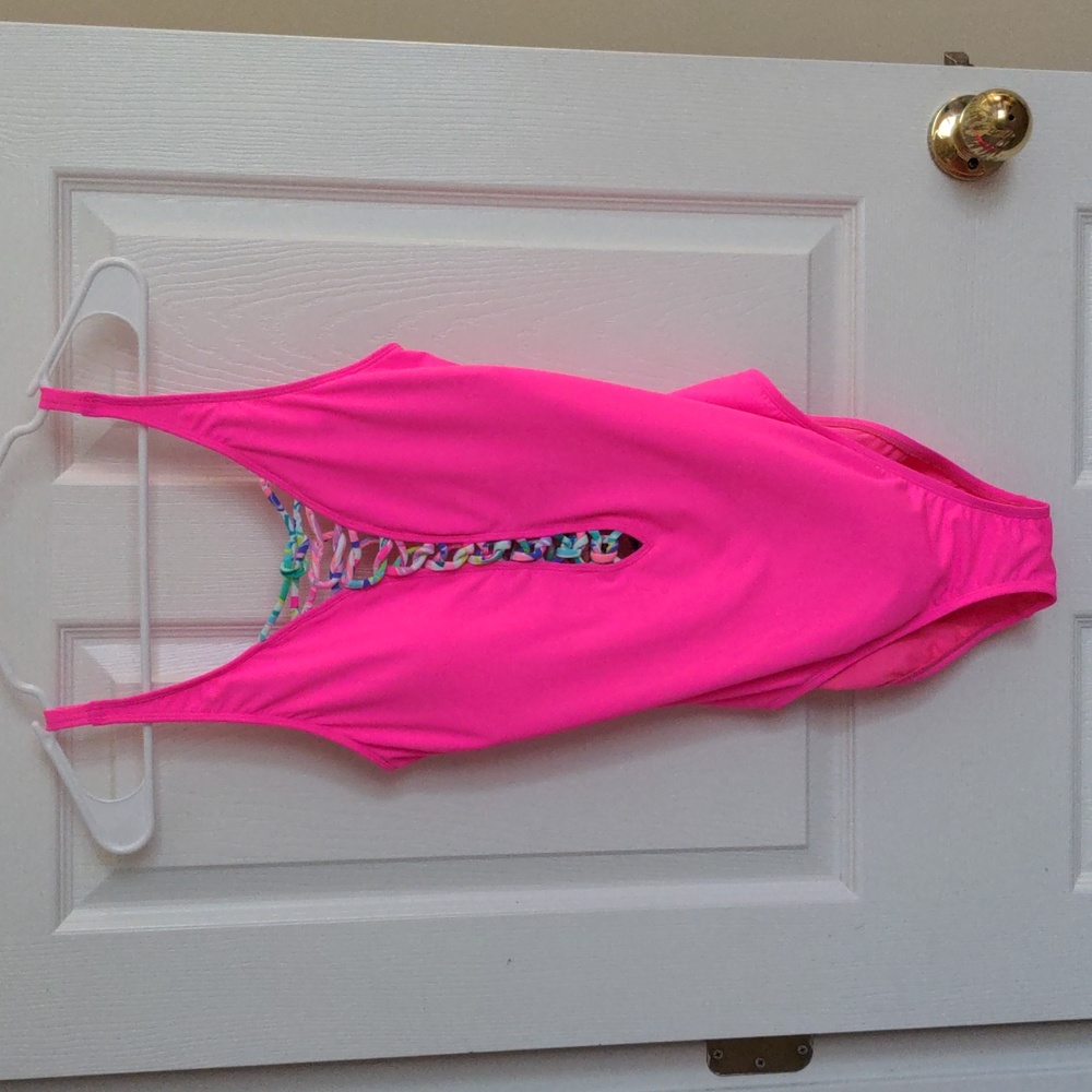 Lilly Pulitzer Isla Lattice Swimsuit
